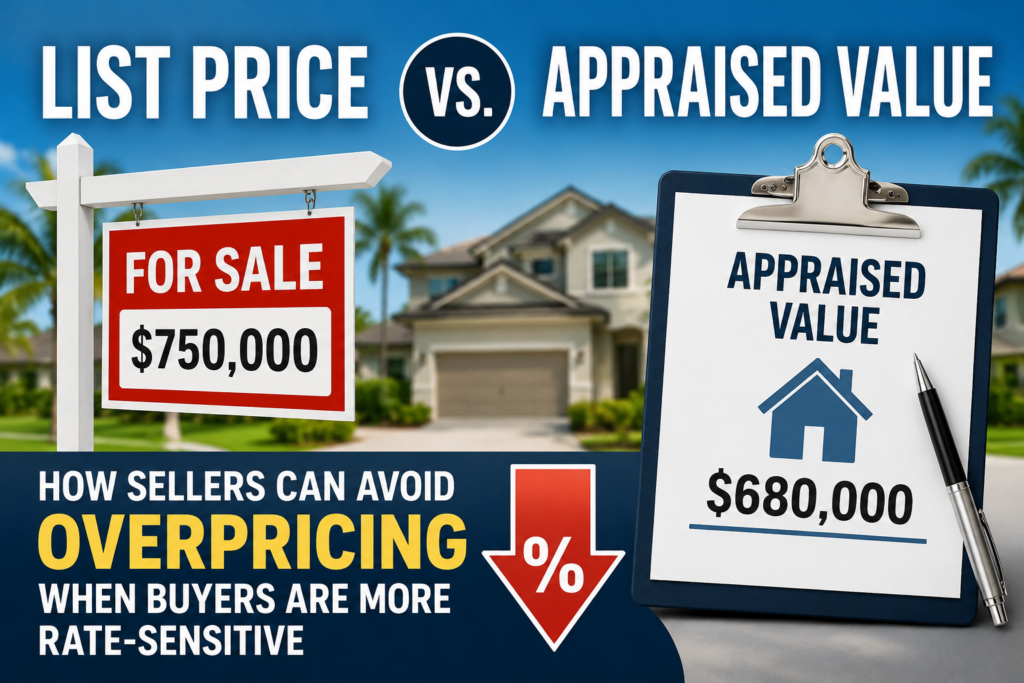 List Price vs. Appraised Value