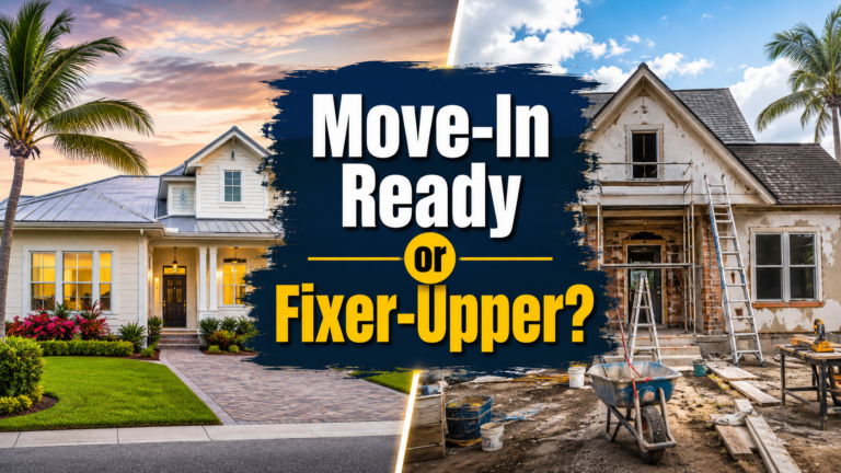 Should You Buy a Move-In Ready Home or a Fixer-Upper?